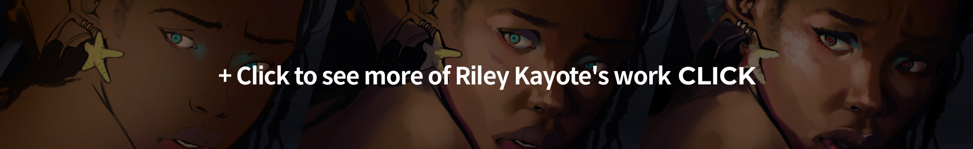 Illustrator, Riley Kayote  portfolio