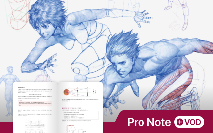모작 탈출, 구조 드로잉의 사고를 깨우치는 인체&배경 실전 패키지