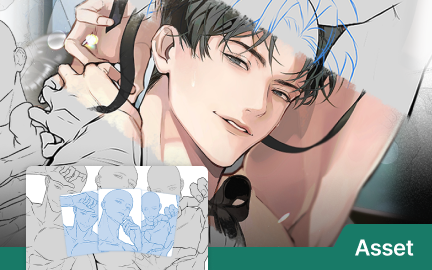 구도 고민 없이 바로 쓰는 PILL9의 실전 포즈 트레이싱 키트 70종