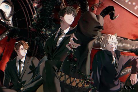 <p><strong>Structured Multi-Character Illustrations in a Single Scene</strong></p>