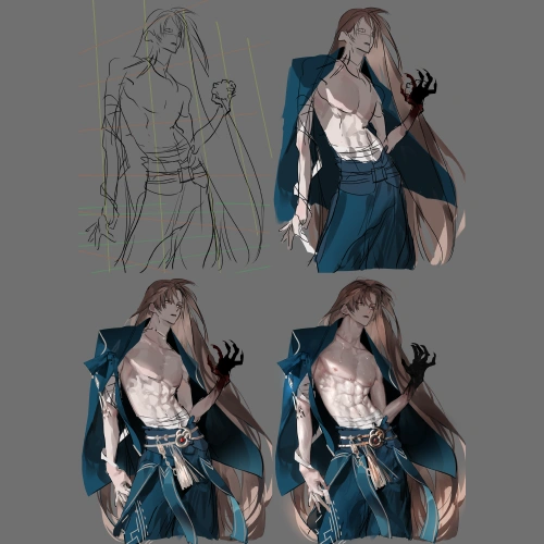 <p><strong>絵のクオリティを200%アップグレードさせる、レタッチのプロセス</strong></p>