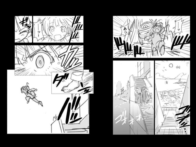 漫画家 DecoponMAGI 講座の例題