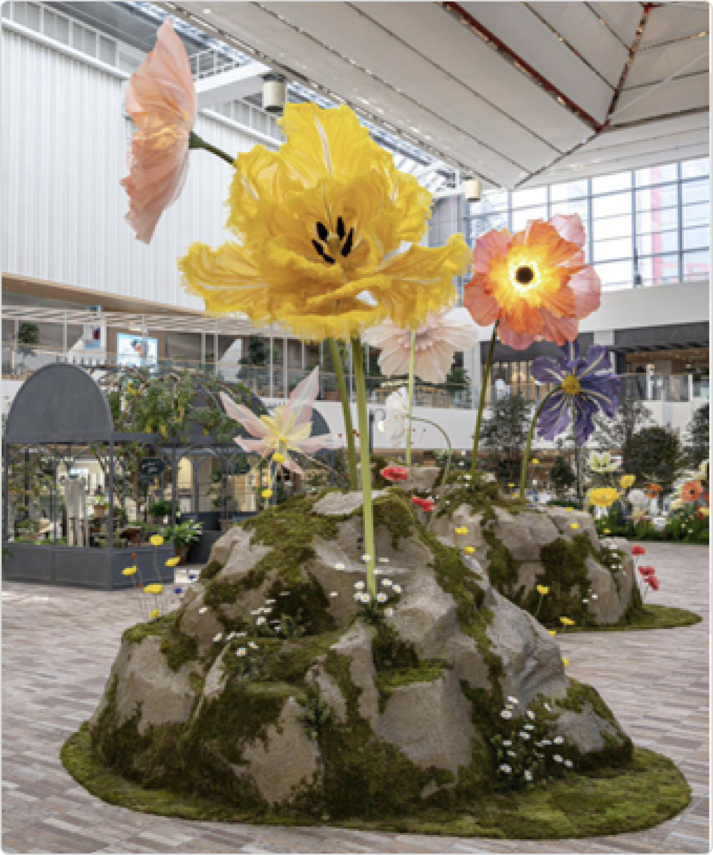 ImageSlide<span style="color:#3B90B4;"> <b>09 </span><br>움직이는 키네틱 플라워</b>