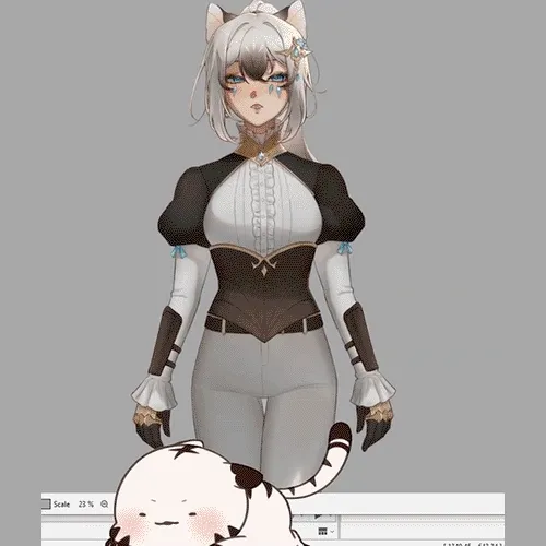 VTuber Artist, 46cm Away From You
