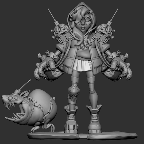 Principal Character Artist, Weston Reid Exercise