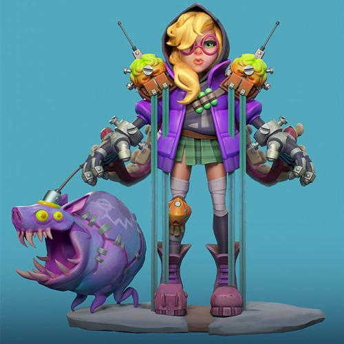 Principal Character Artist, Weston Reid Exercise