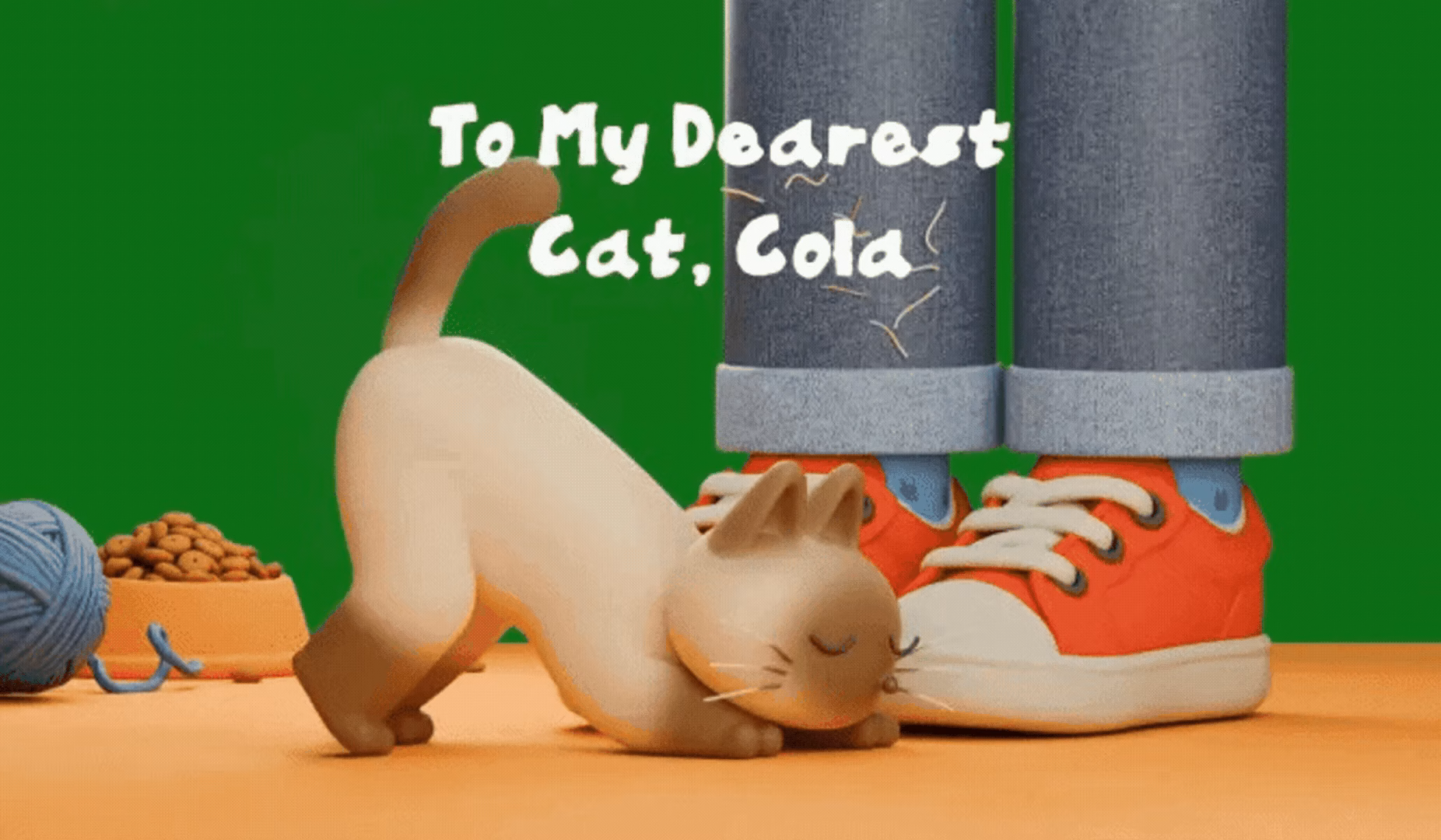 ImageSlide<center><b>[개인 작업]</b><br>To my dearest cat, Cola</center>