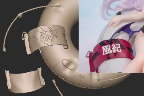 <p>塗装のしやすさを考慮した原型づくり</p>