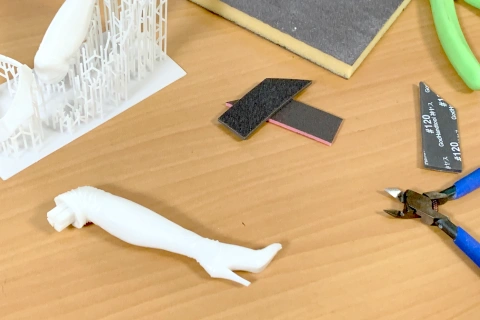 フィギュア造形師 こん 講座の例題