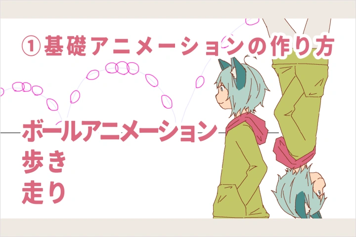 2Dモーションアーティスト まきのせな 講座の例題