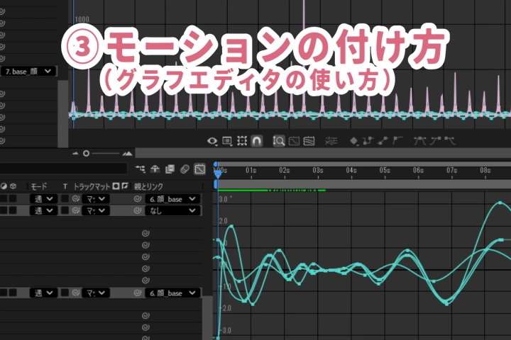 2Dモーションアーティスト まきのせな 講座の例題
