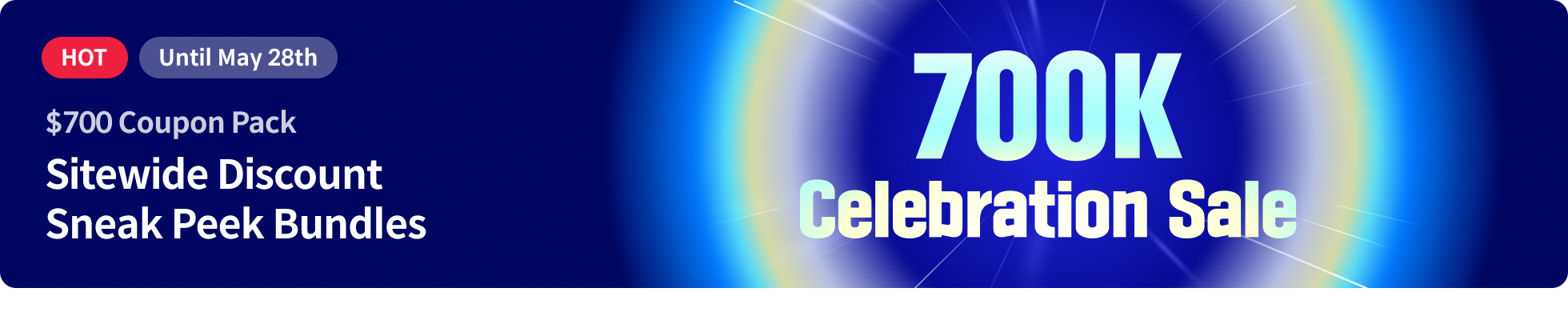 700K Celebration Sale