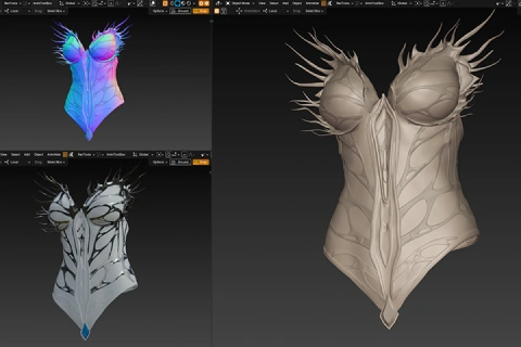 3D Artist, Maniacarta Exercise