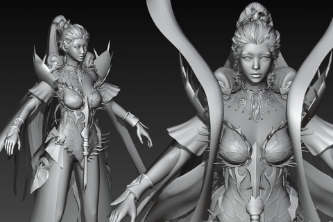 <p><strong>Game-Ready Retopology and UV Workflow Used in the Industry</strong></p>