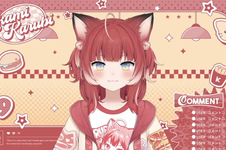 VTuberデザイナー コマチャン！ ポートフォリオ