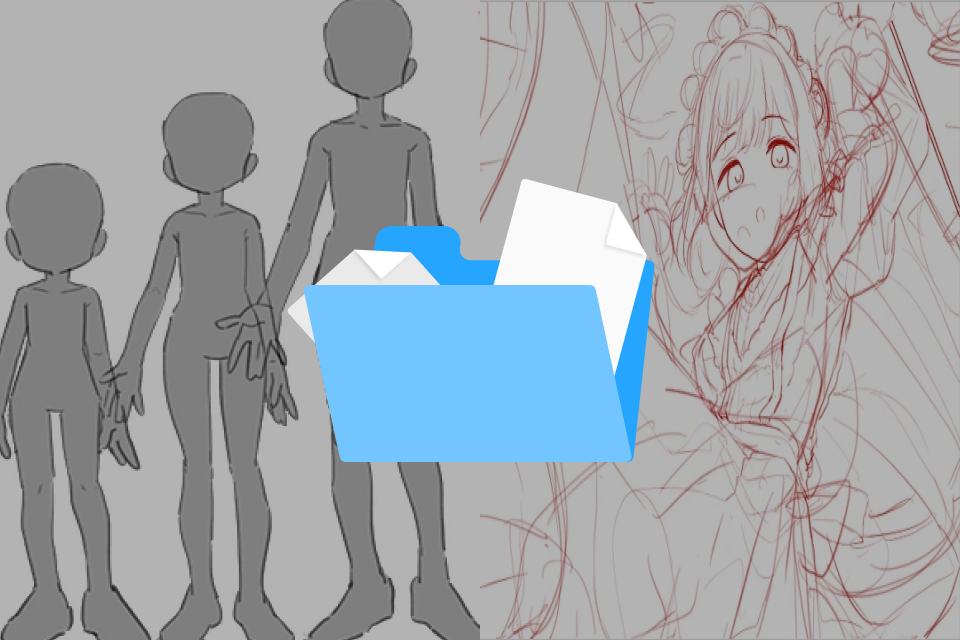 イラストレーター, 笠＆しわ 特典3