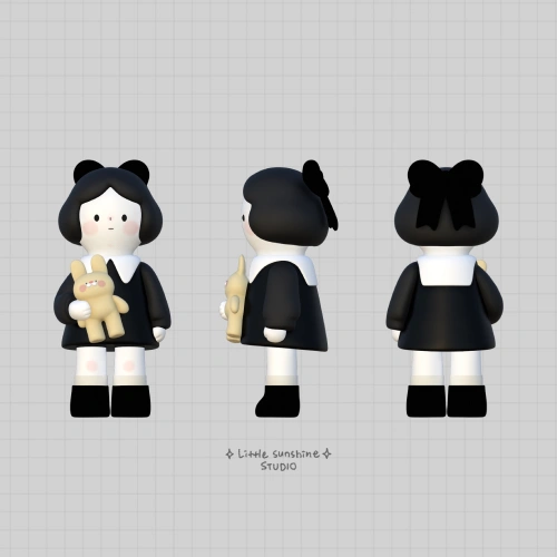 3Dイラストレーター Ahnsimfactory ポートフォリオ