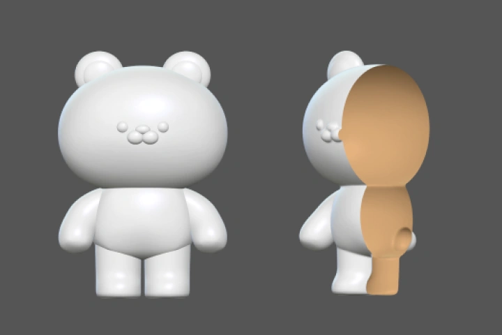 3Dイラストレーター Ahnsimfactory 講座の例題