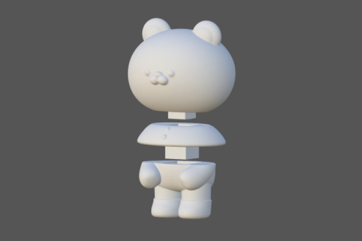 3Dイラストレーター Ahnsimfactory 講座の例題