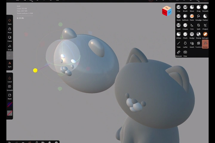 3Dイラストレーター Ahnsimfactory ポイント