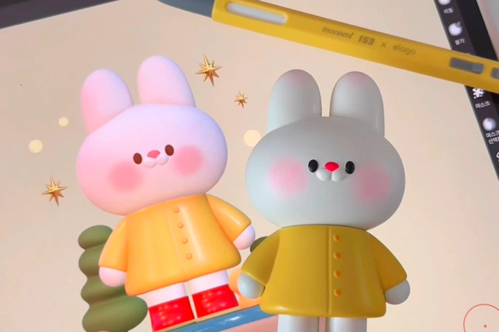 3Dイラストレーター Ahnsimfactory ポイント