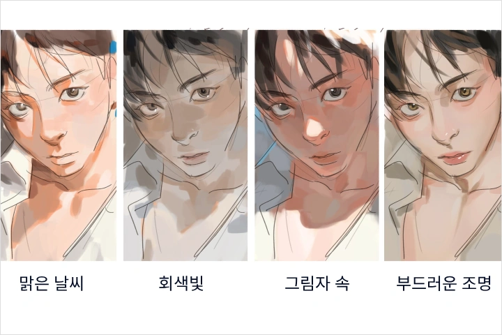 일러스트레이터, 안경 강의예제