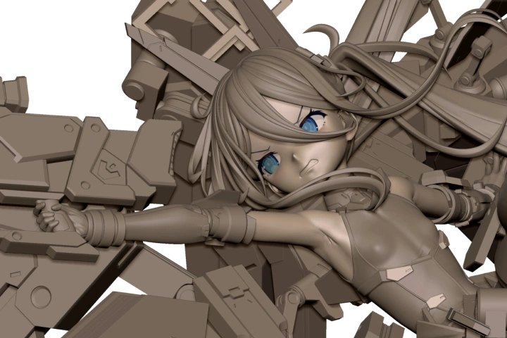 フィギュア造形師 タカトリ 講座の例題