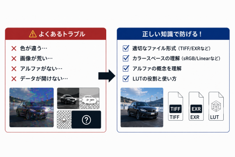 <p>データ管理とカラースペースの基礎</p>