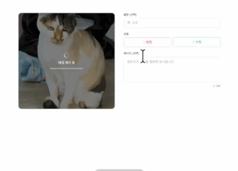 ImageSlide<b><center>Vercel 배포 활용</b><br>: 고양이 자랑 프로그램</center>