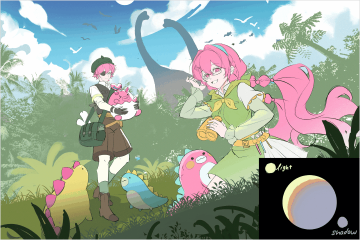 Illustrator, Jessica Wijaya (Jwijaya Art) Exercise
