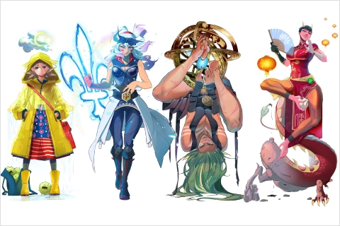 Character Designer, A2T will Draw Exercise