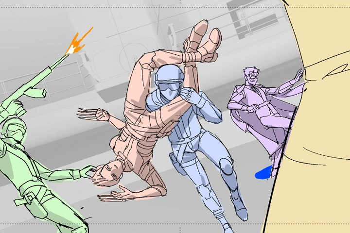 2D Animation Studio, Studio ClickBoom  Exercise