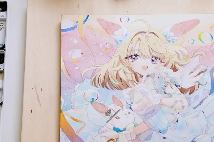 イラストレーター 月神るな ポイント