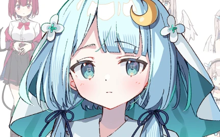 色から作り、 最後まで仕上げる キャラクターデザイン