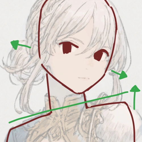 イラストレーター Maeka 講座の例題