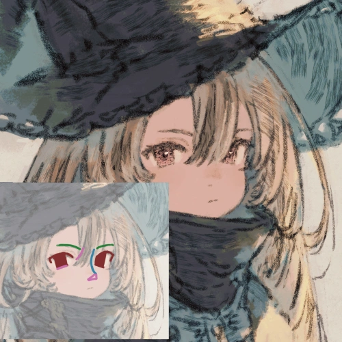 イラストレーター Maeka 講座の例題