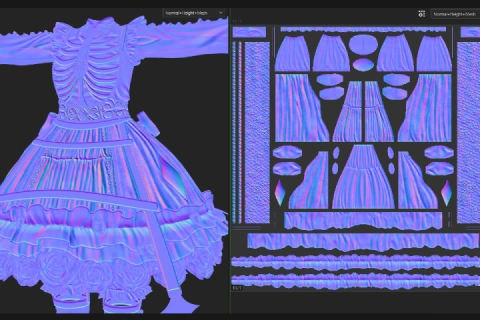 <p>テクスチャとシェーダーを活用した、存在感のある3D表現技術</p>