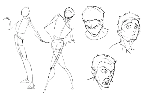 <p><strong>Figure Drawing with Dynamic Expression</strong></p>