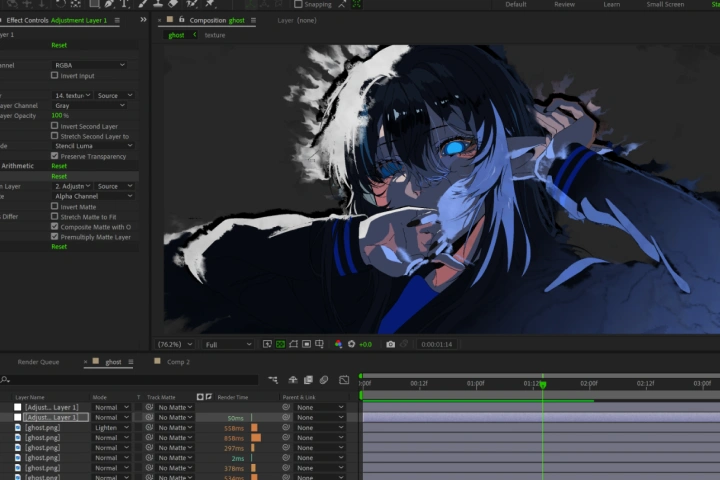 Indie Animator, Tori Artworks Exercise