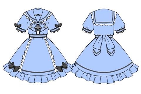 <p>実制作を見据えた衣装設計</p>