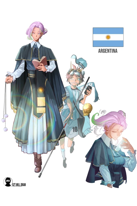 Character Designer, A2T will Draw portfolio