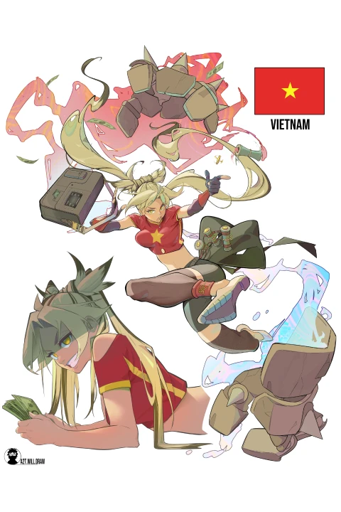 Character Designer, A2T will Draw portfolio