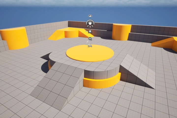 3D背景アーティスト 〆猫 講座の例題
