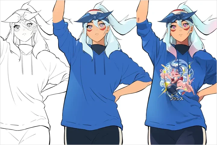 Character Designer, A2T will Draw Exercise
