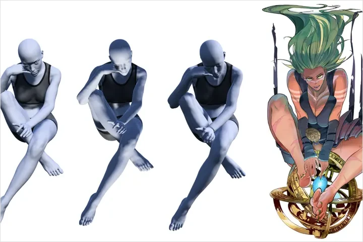 Character Designer, A2T will Draw Exercise