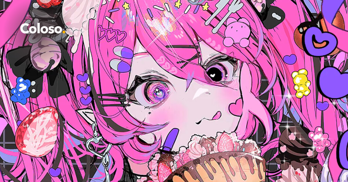 イラストレーター 藻前まっく | コロソ.