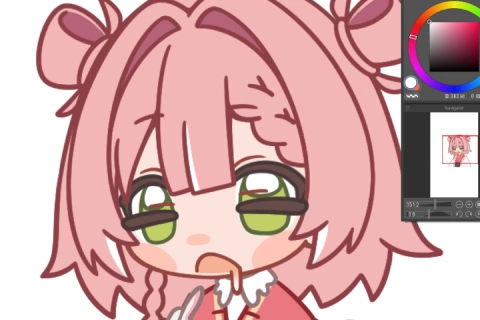 <p>パーツ分けイラストを効率よく描く方法</p>