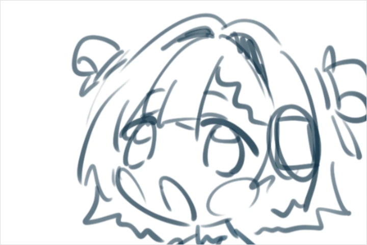 イラストレーターVTuber 虹深°ぬふ 講座の例題