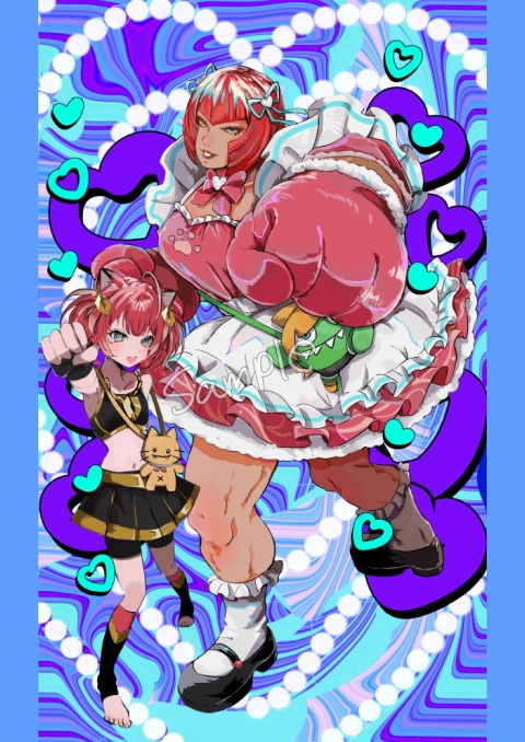 イラストレーター Momaemac ポートフォリオ
