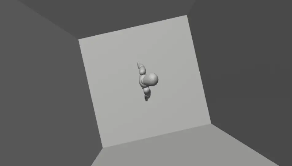 ImageSlide<b> <span style="color:#79B0B6;"> STEP 02</span></b><br> <span style = "font-size:14px; "> 3D 공간에 단순 오브젝트로 구도 생성 </span>